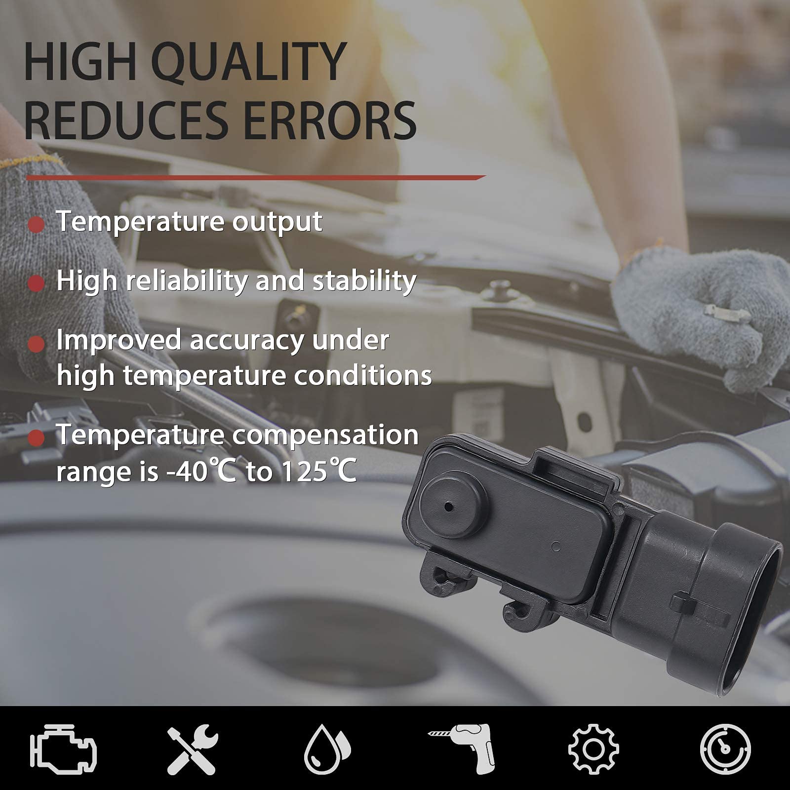 OTUAYAUTO replacement image demonstrates plug-and-play compatibility with popular GM models