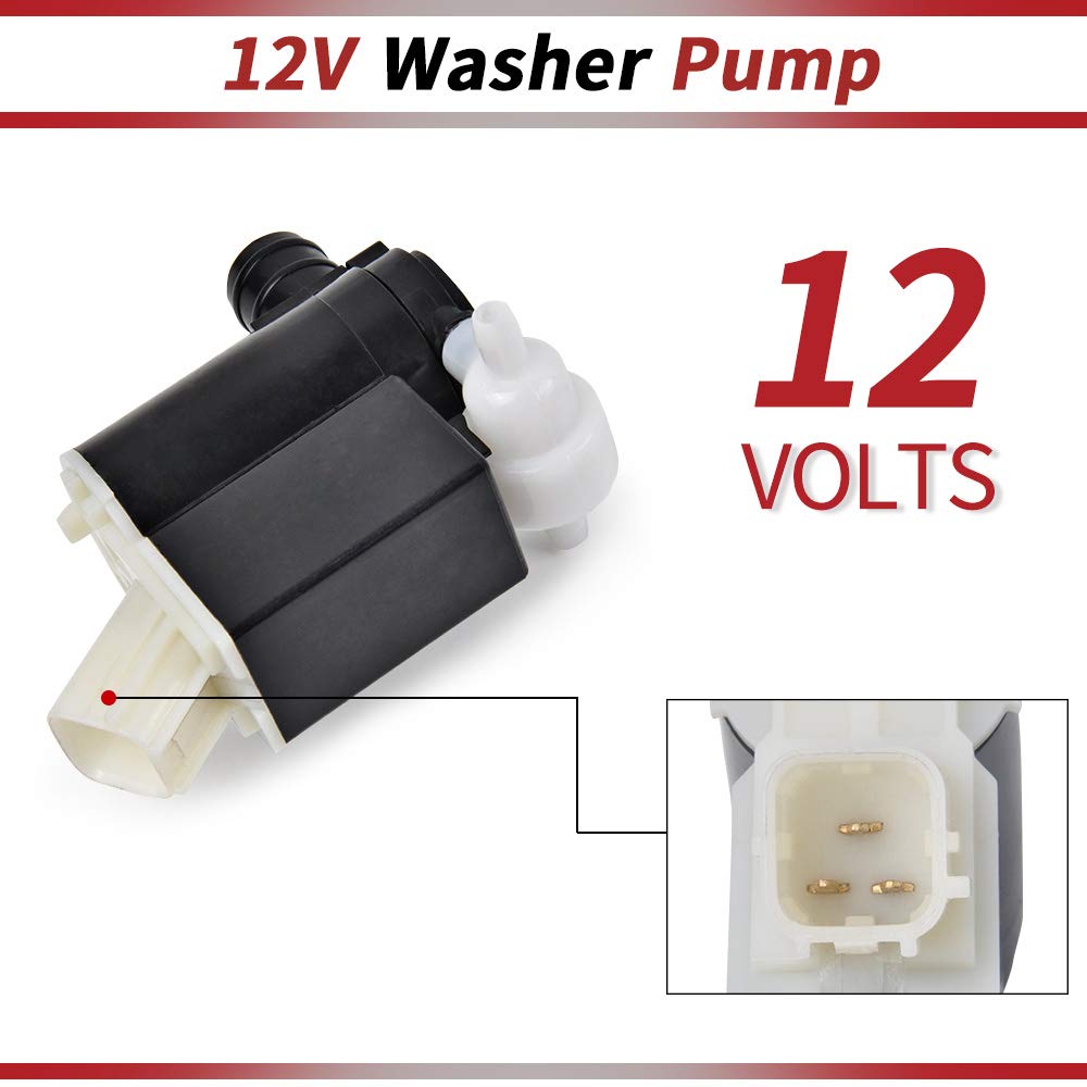 OTUAYAUTO washer pump package showing complete replacement kit