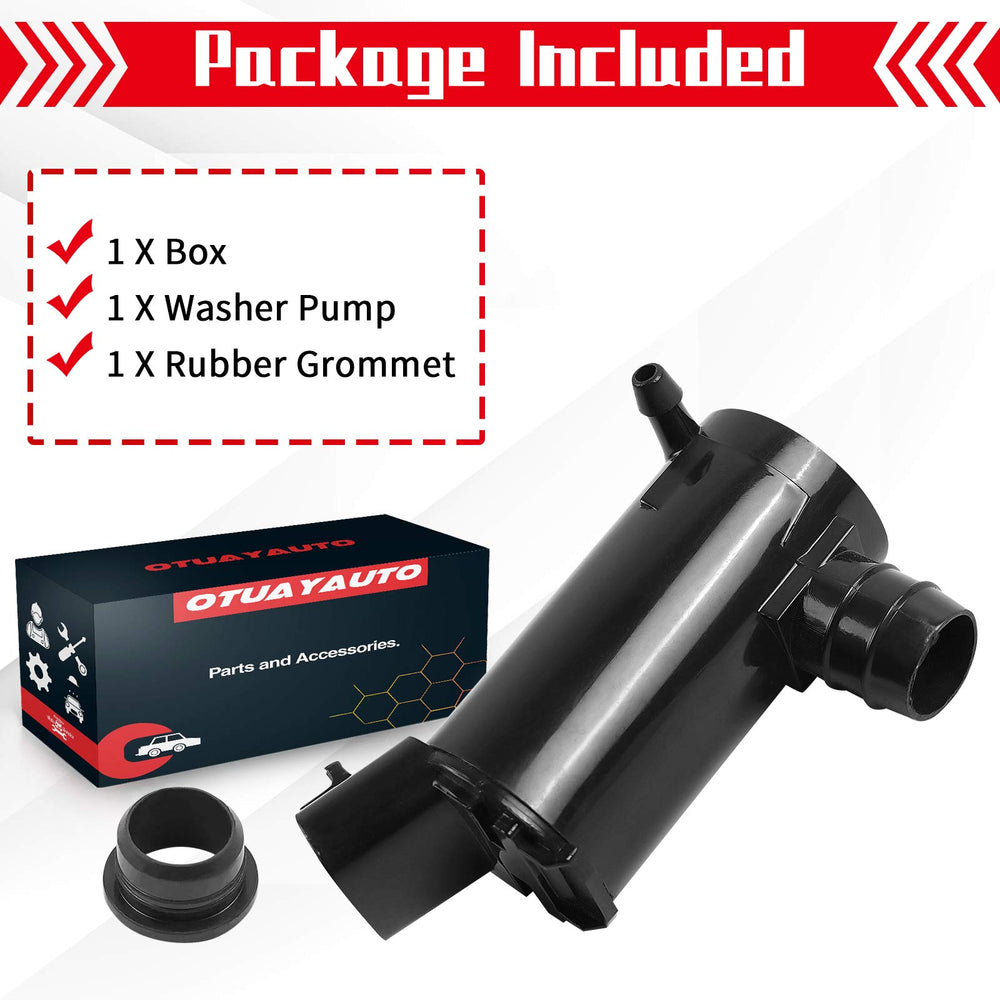OTUAYAUTO packaging protects pump and grommet during shipping