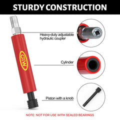 Sturdy OTW construction withstands repeated tapping during cleaning tasks