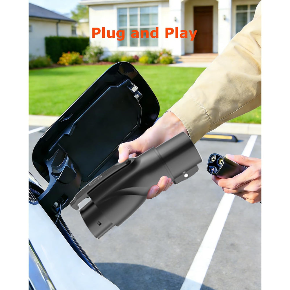 Otytkgo NACS to J1772 adapter is travel-ready with compact size and bag.