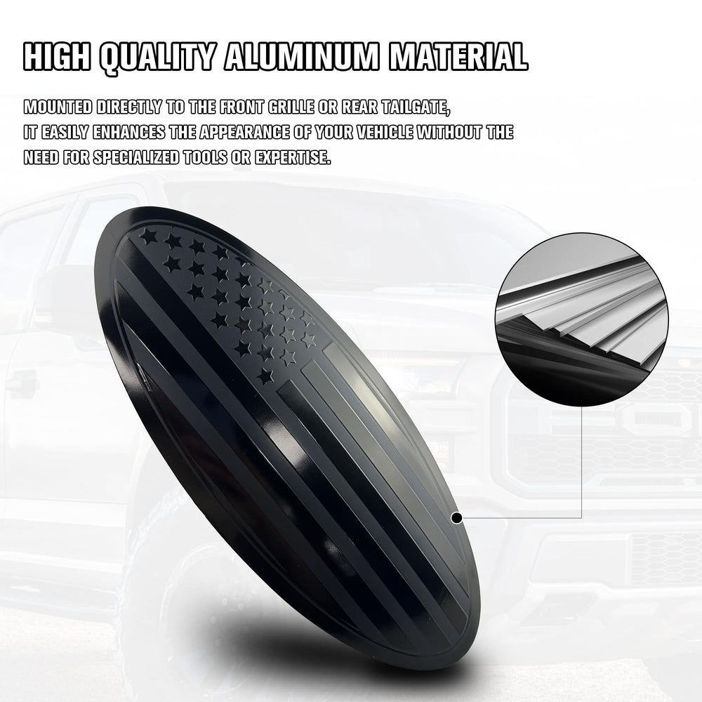 OUESAAS easy-install emblem that upgrades your F-150's look in minutes