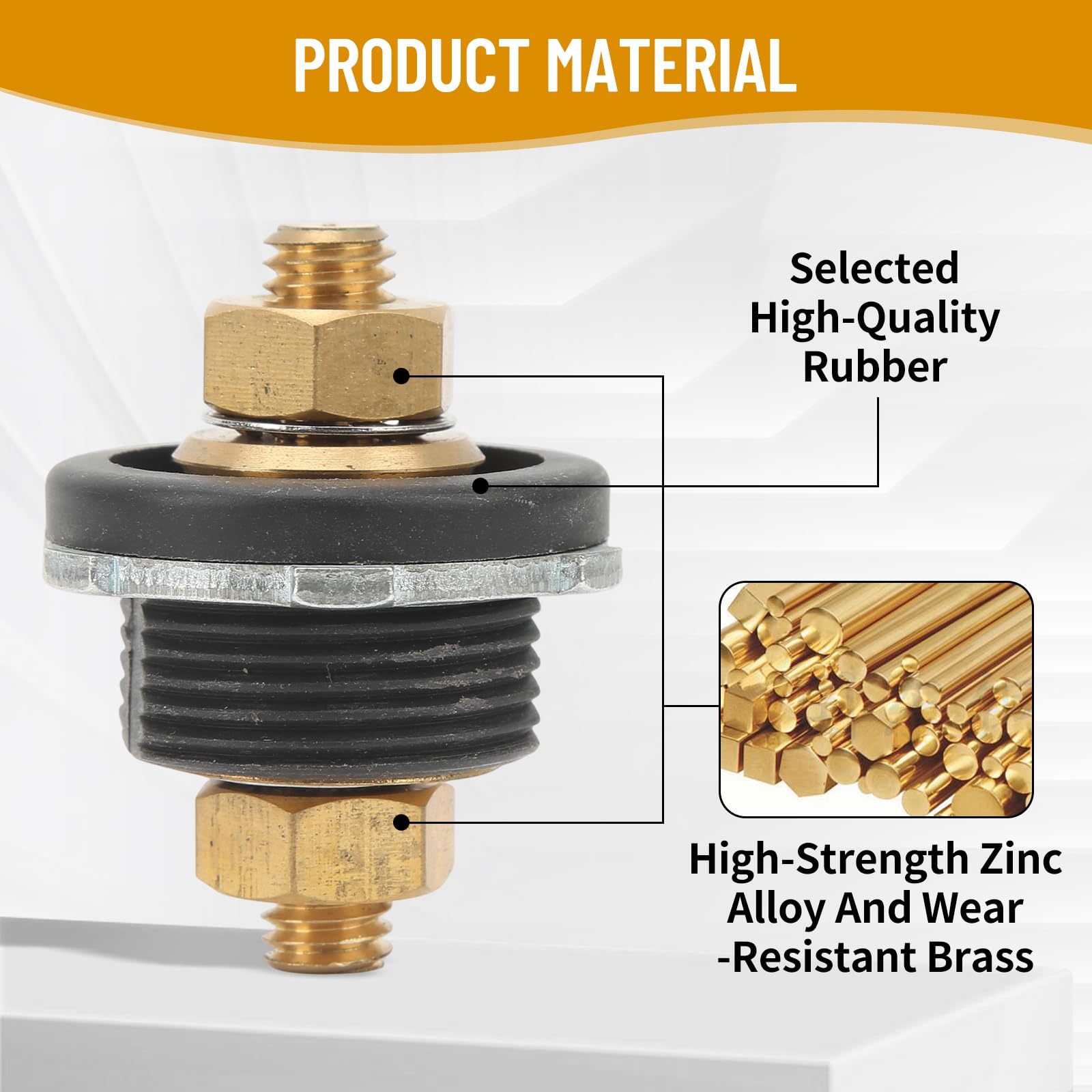 OUKENS bulkhead connector 250A for durable power junctions