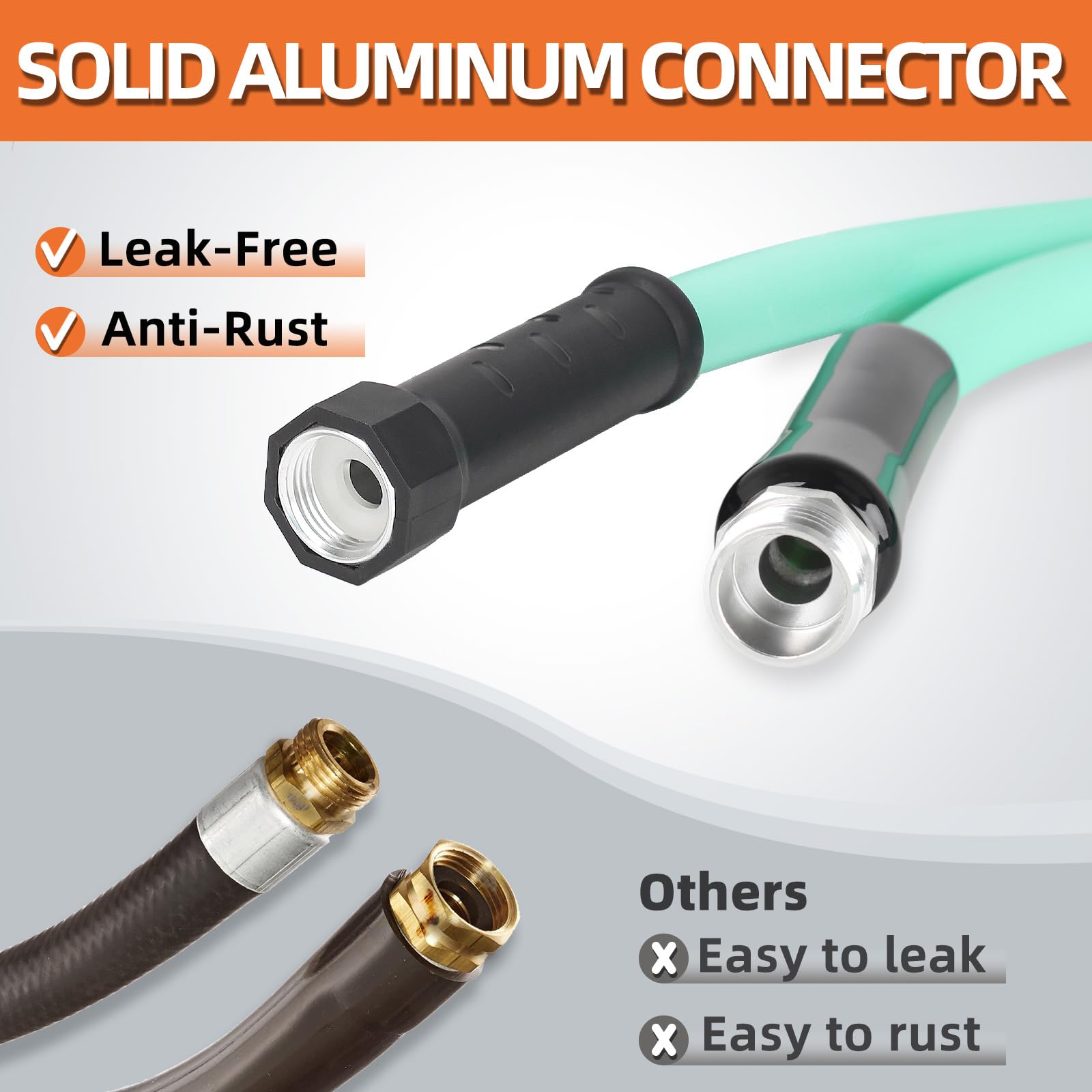 OULEME hybrid polymer hose core delivers durability and flexibility.