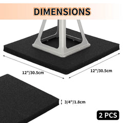 OULEME RV Leveling Block Flex Pad side view showing compact grip.
