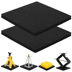 OULEME RV Leveling Block Flex Pad top view with anti-slip surface for stability.