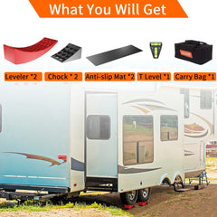 OULEME thick rubber anti-slip pads provide extra grip.