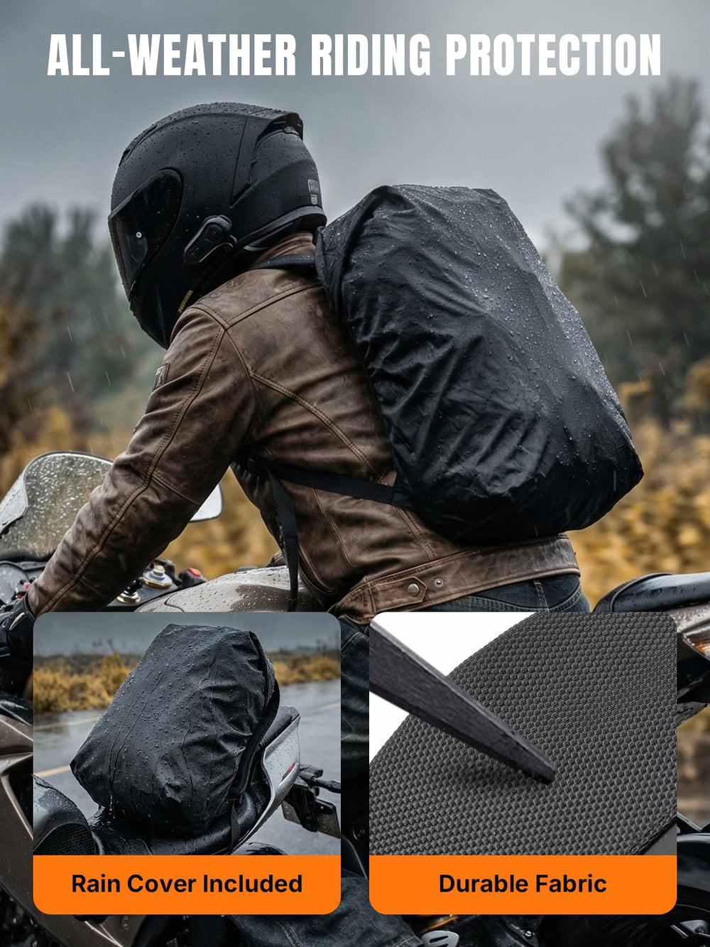 Oumurs adjustable shoulder straps reduce shoulder strain for comfortable all-day wear.