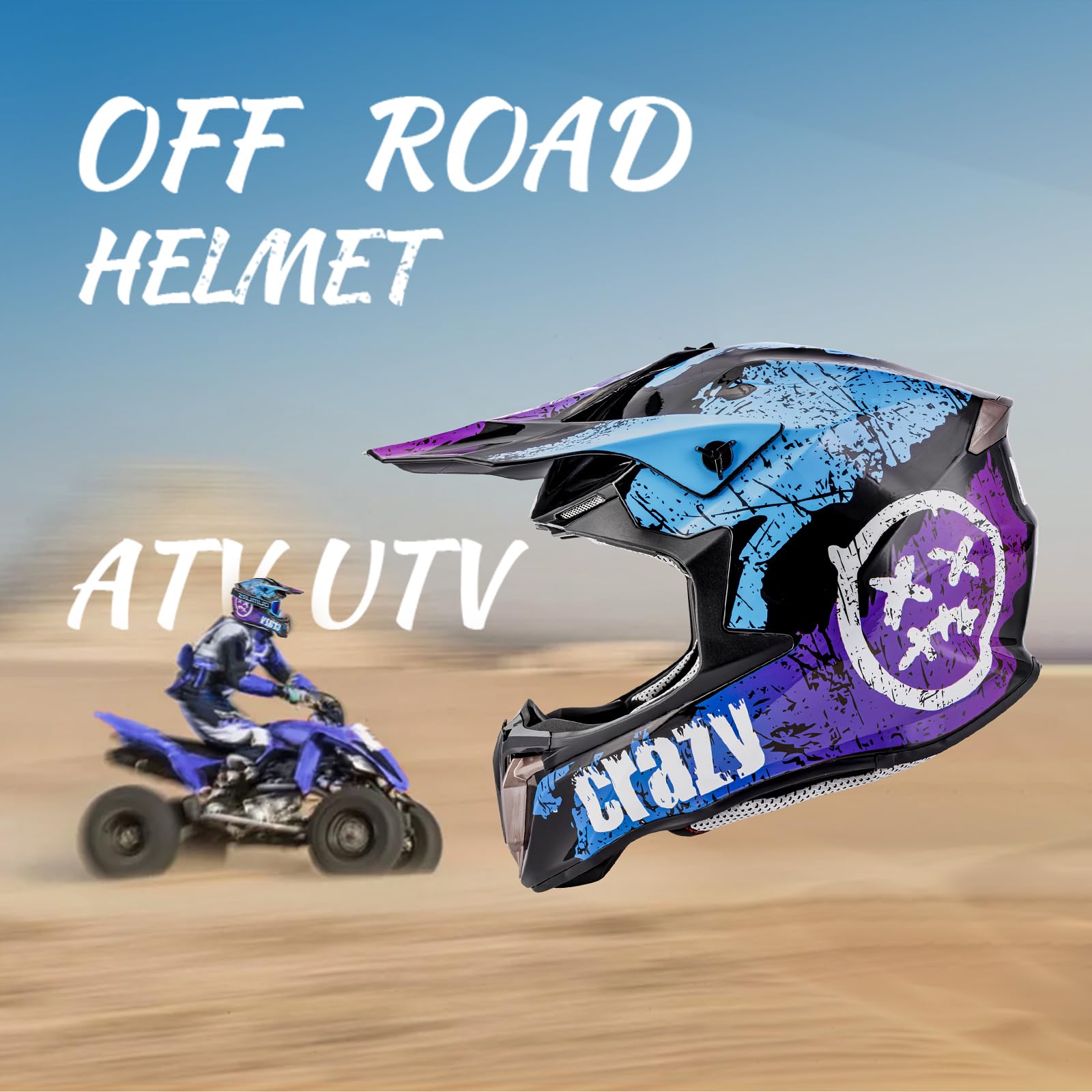 OUMURS ABS shell and EPS liner for durable protection
