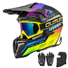OUMURS dirt bike helmet size guide helps riders choose a secure, comfortable fit.