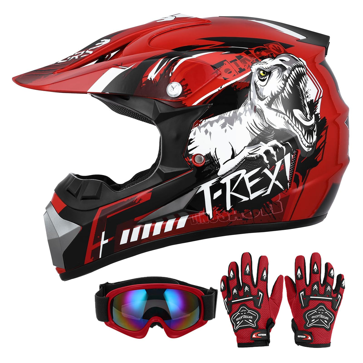 Oumurs youth helmet front view shows lightweight protective shell