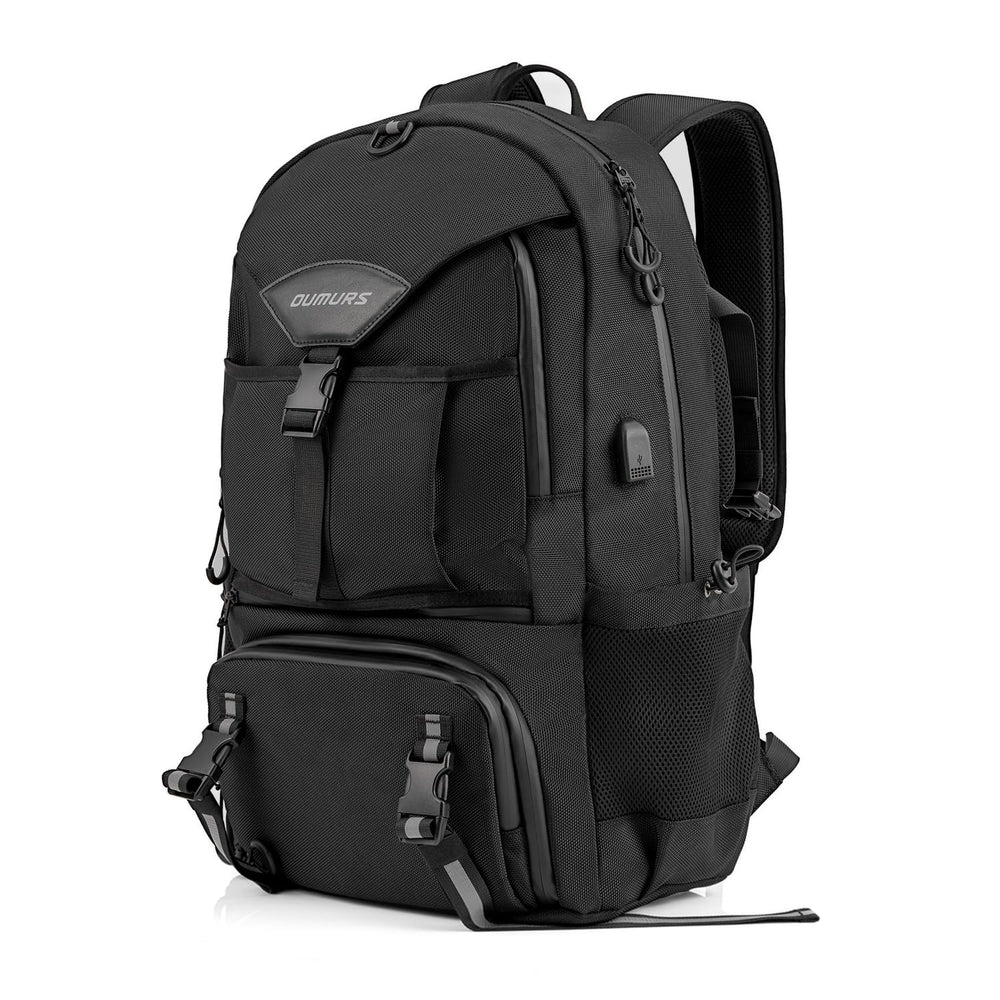 OUMURS ergonomic back panel and padded straps reduce fatigue