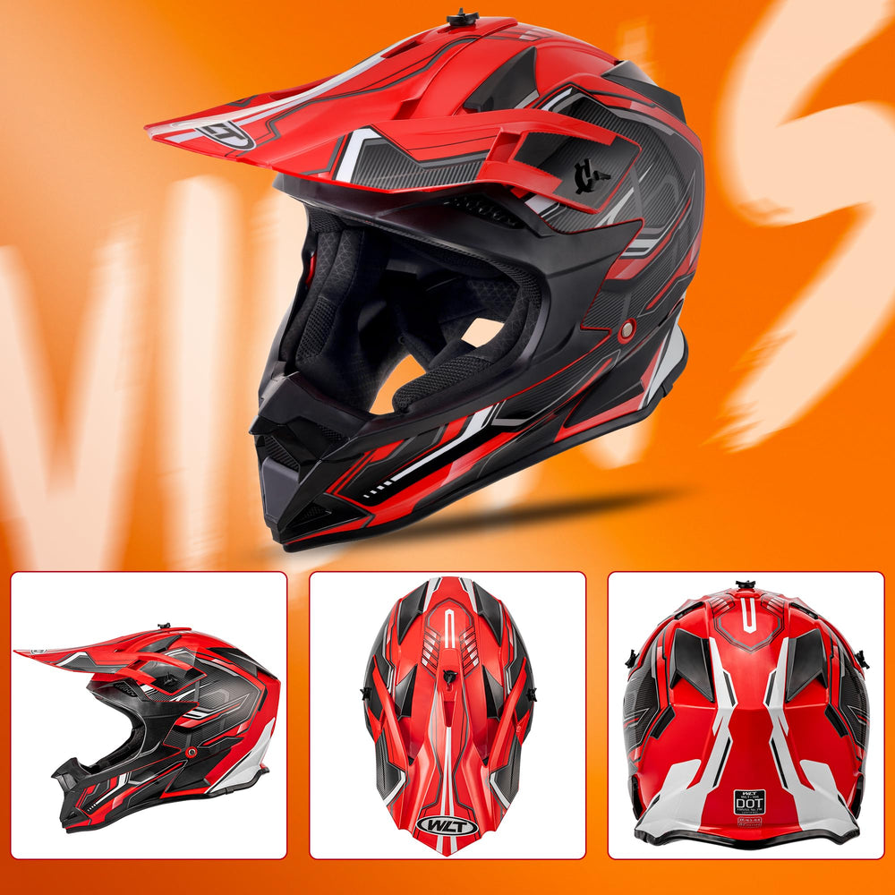 OUMURS helmet with adjustable sun visor improves shade and visibility