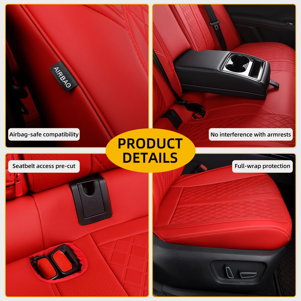 OURPLOT durable faux leather surface resists stains and cleans easily