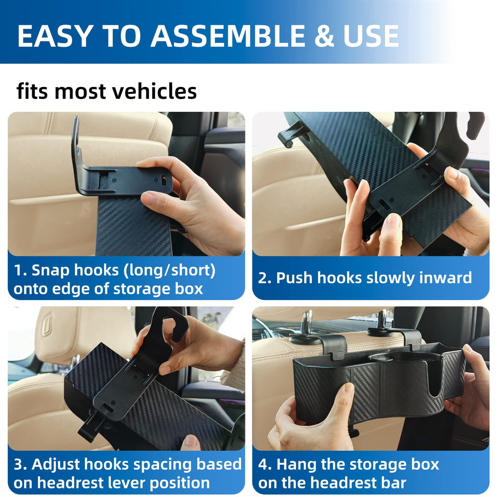 OUSHASAA two-piece set with long and short hooks fits diverse vehicles.