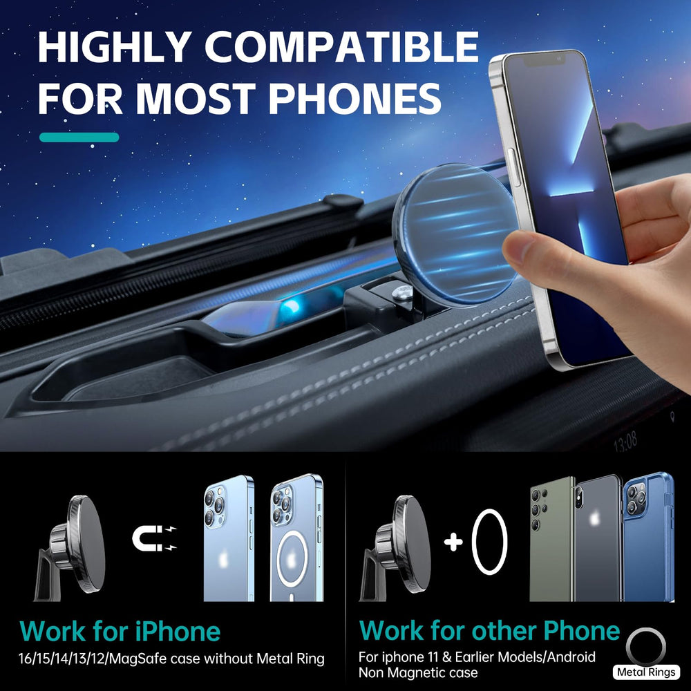 OUSUWO 360-degree ball joint allows flexible viewing angles for safer driving.