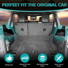 OUSUWO rear trunk organizer right side keeps essentials within reach