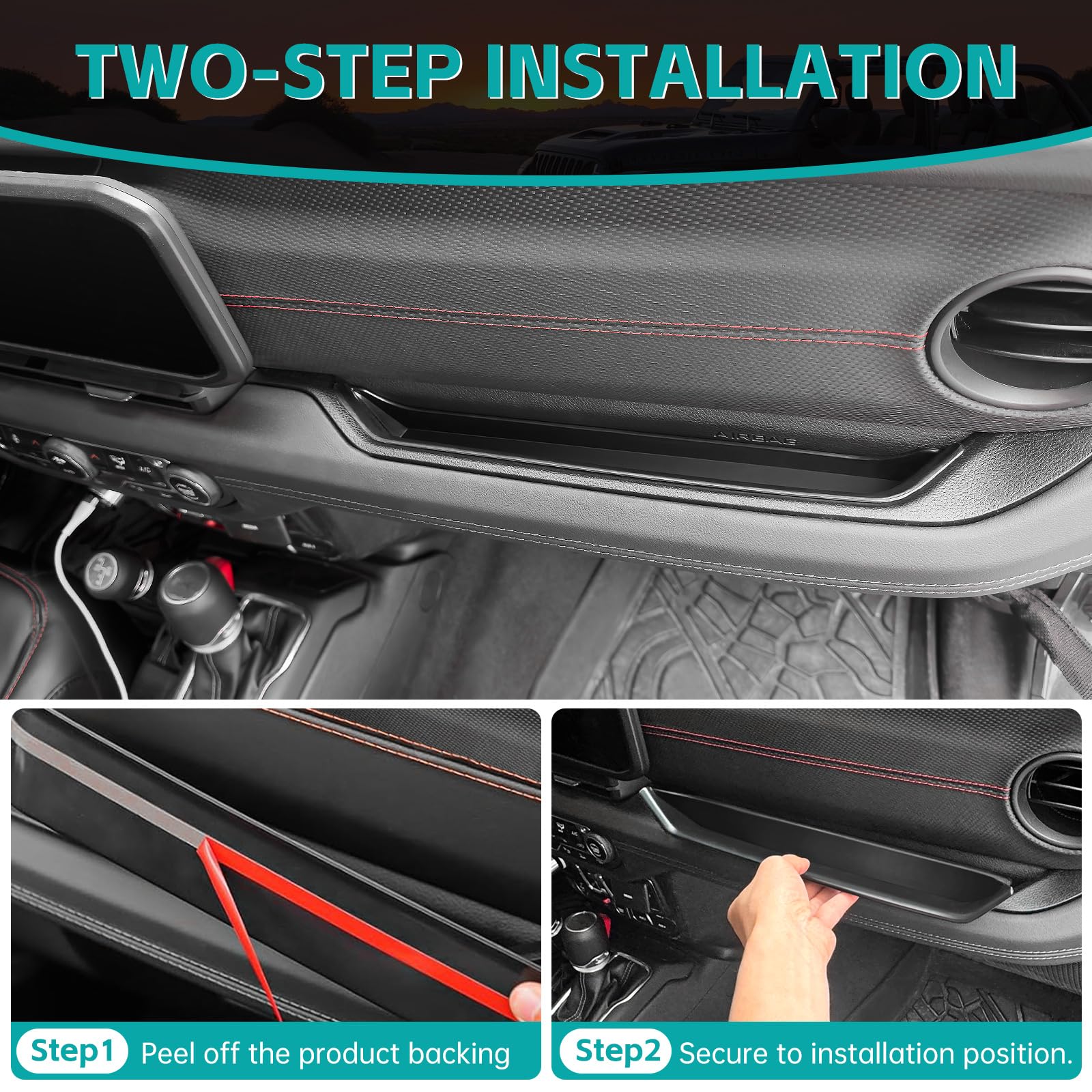 OUSUWO secured items during sharp turns to reduce distractions.