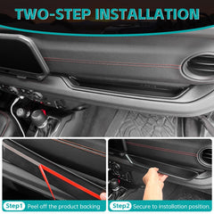 OUSUWO secured items during sharp turns to reduce distractions.