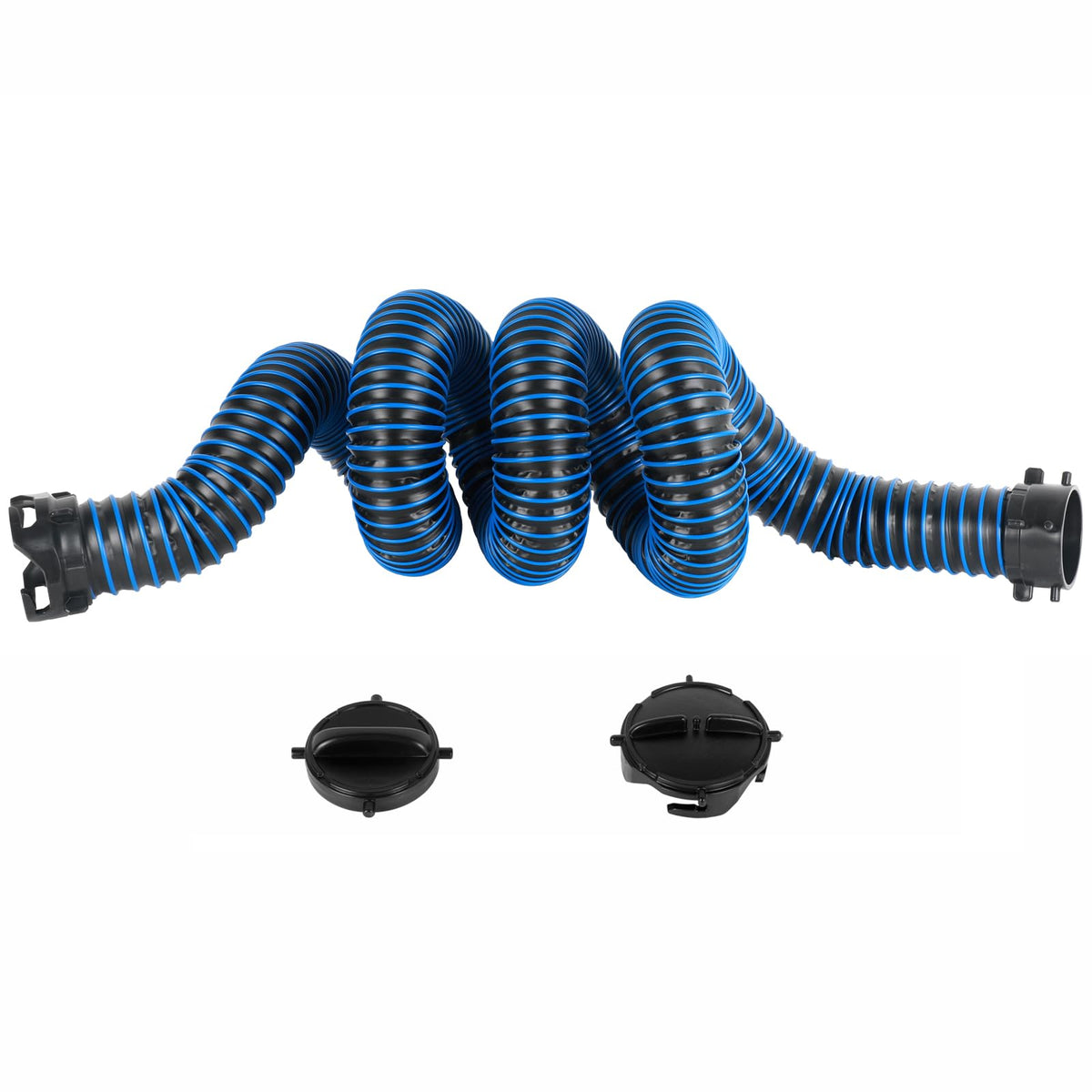 OUTPRIZE 10ft RV sewer hose extension ready for extended hookups.