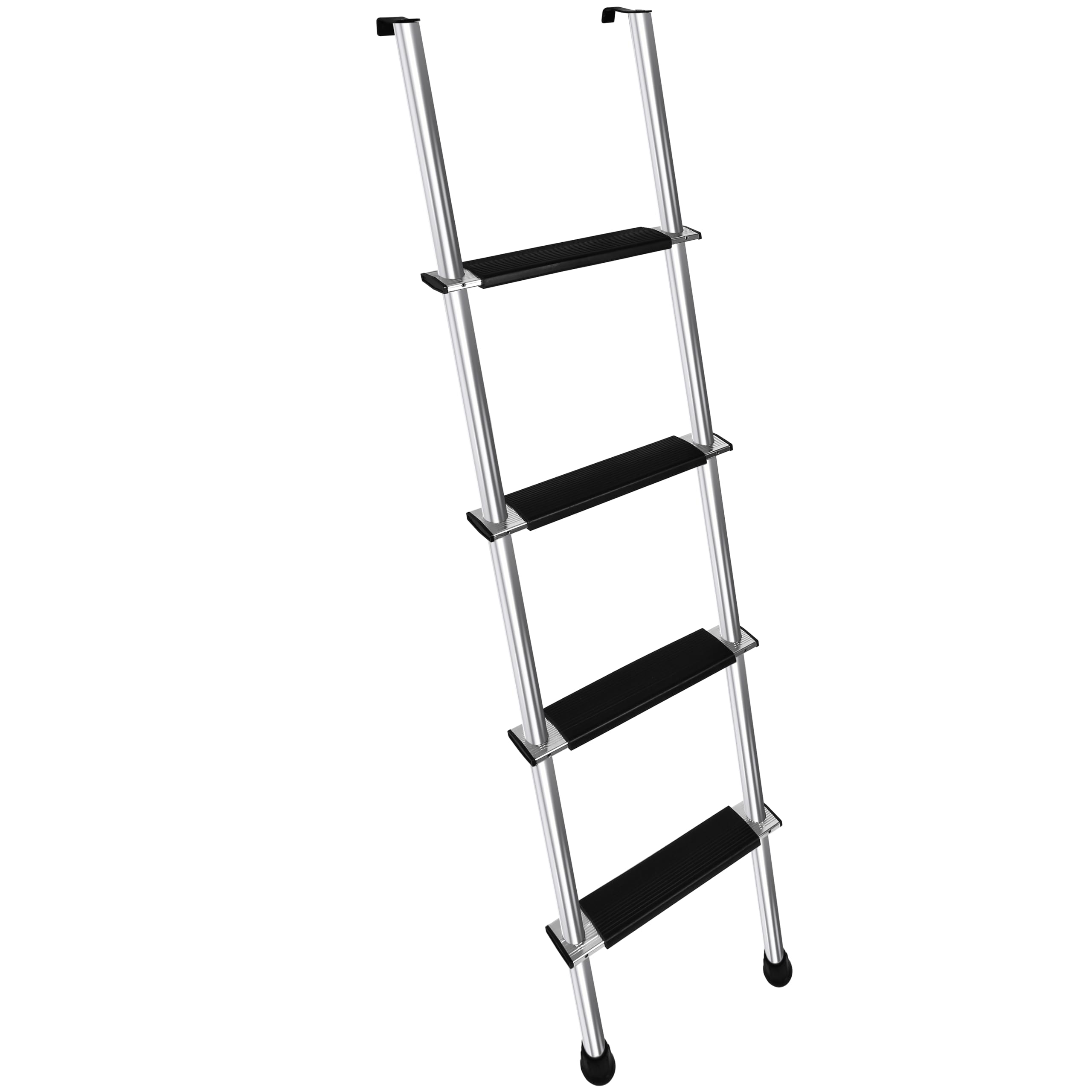 OUTPRIZE 52in bunk ladder full view shows sturdy aluminum construction for RV bunk access.