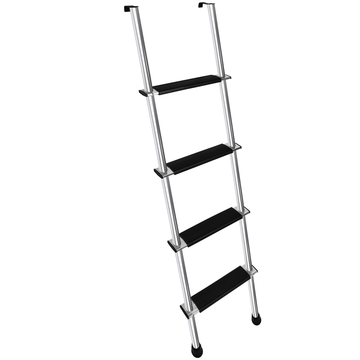 OUTPRIZE 52in bunk ladder full view shows sturdy aluminum construction for RV bunk access.
