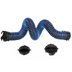 OUTPRIZE 5ft RV sewer hose extension close-up showing rugged durability.