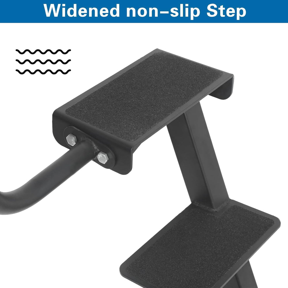 OUTPRIZE anti-slip pedal improves traction in wet conditions.