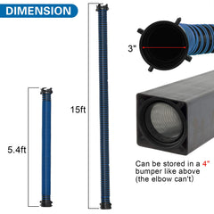 OUTPRIZE heavy-duty 24mil TPE offers abrasion resistance in rugged setups.