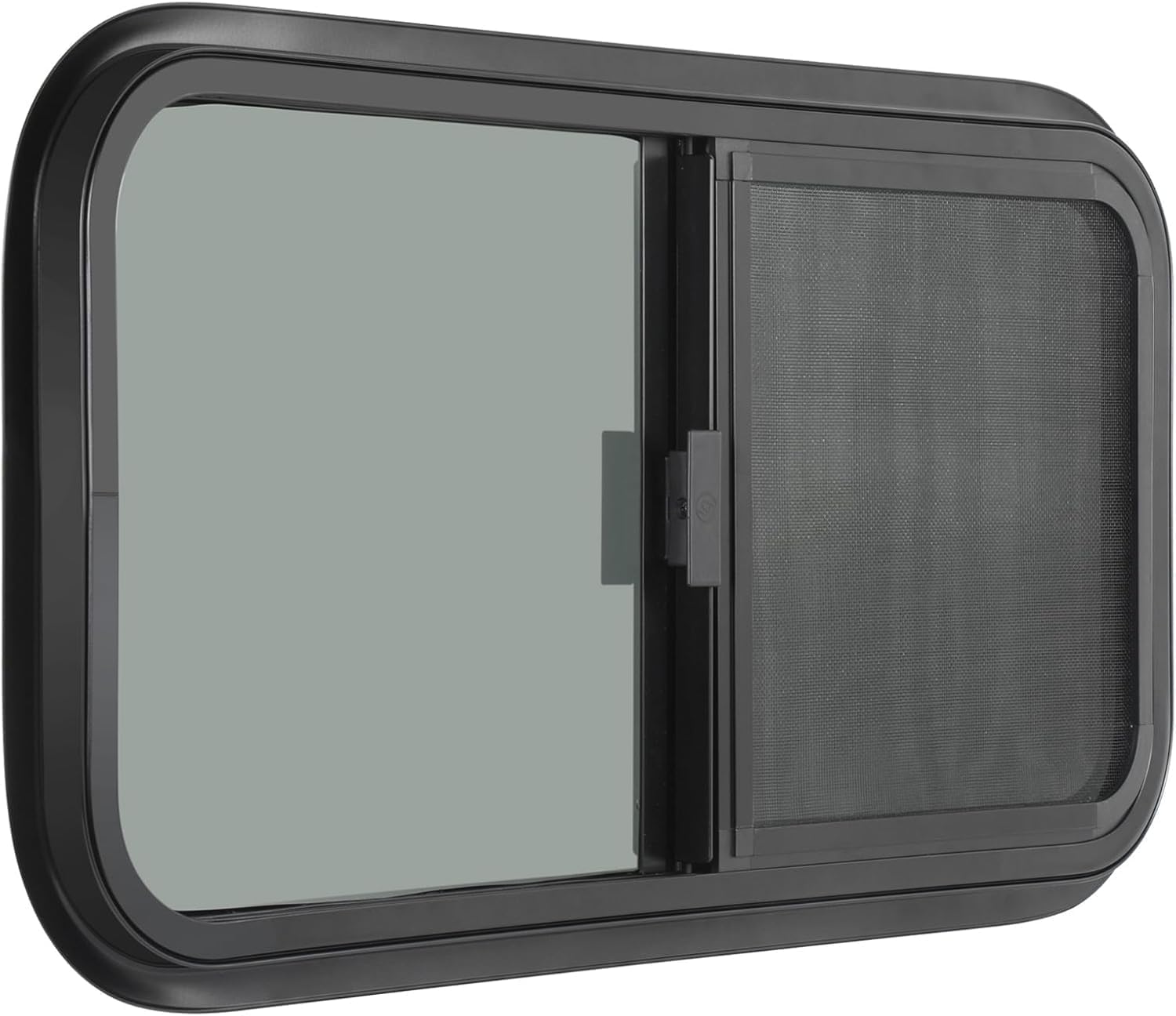 OUTPRIZE horizontal RV window 30 by 24 inches front view with sliding design for easy venting