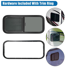 OUTPRIZE window trim ring enables quick and tidy installation.
