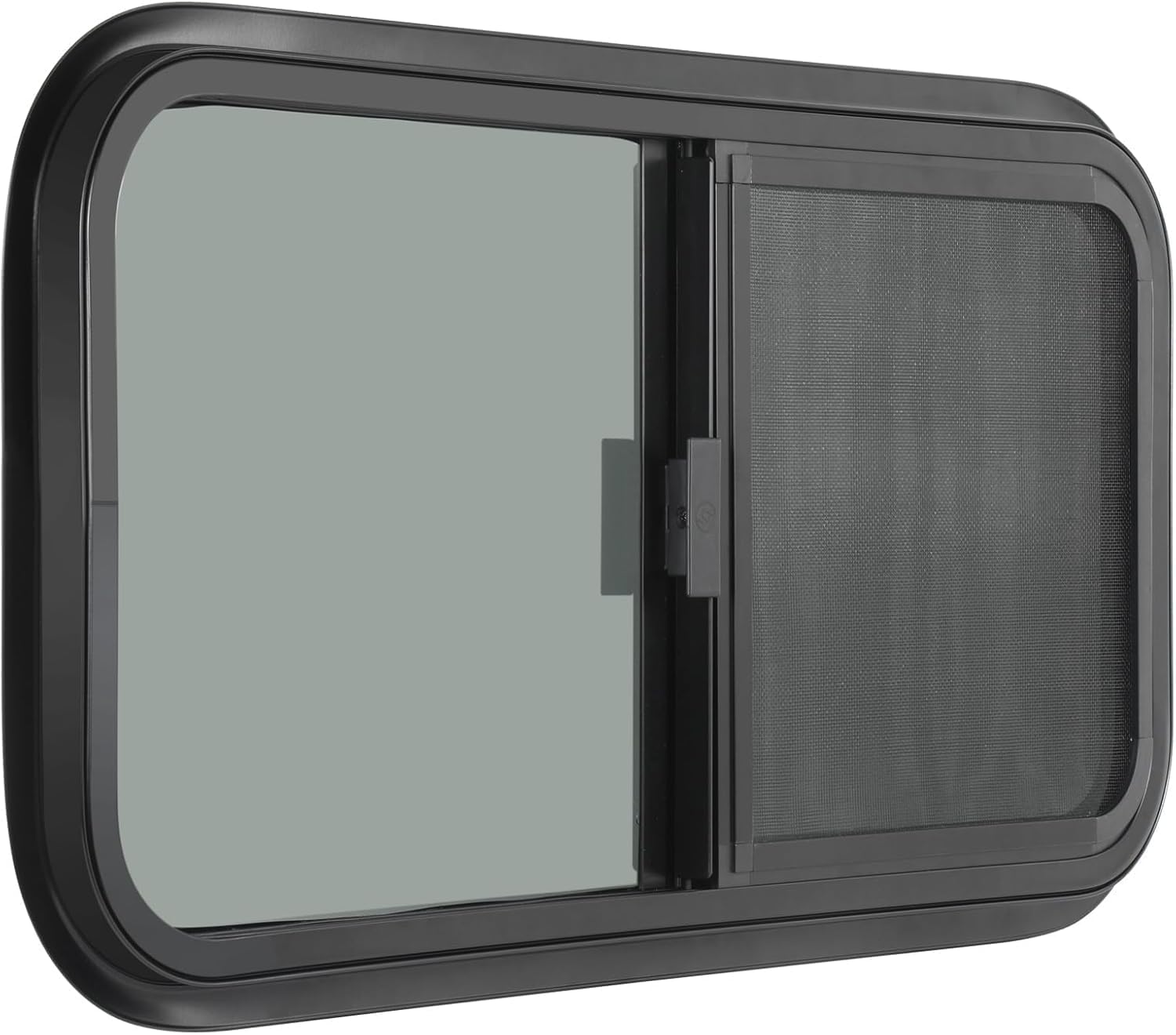 OUTPRIZE horizontal window 30x20 frame close-up showing durable anodized aluminum framing.