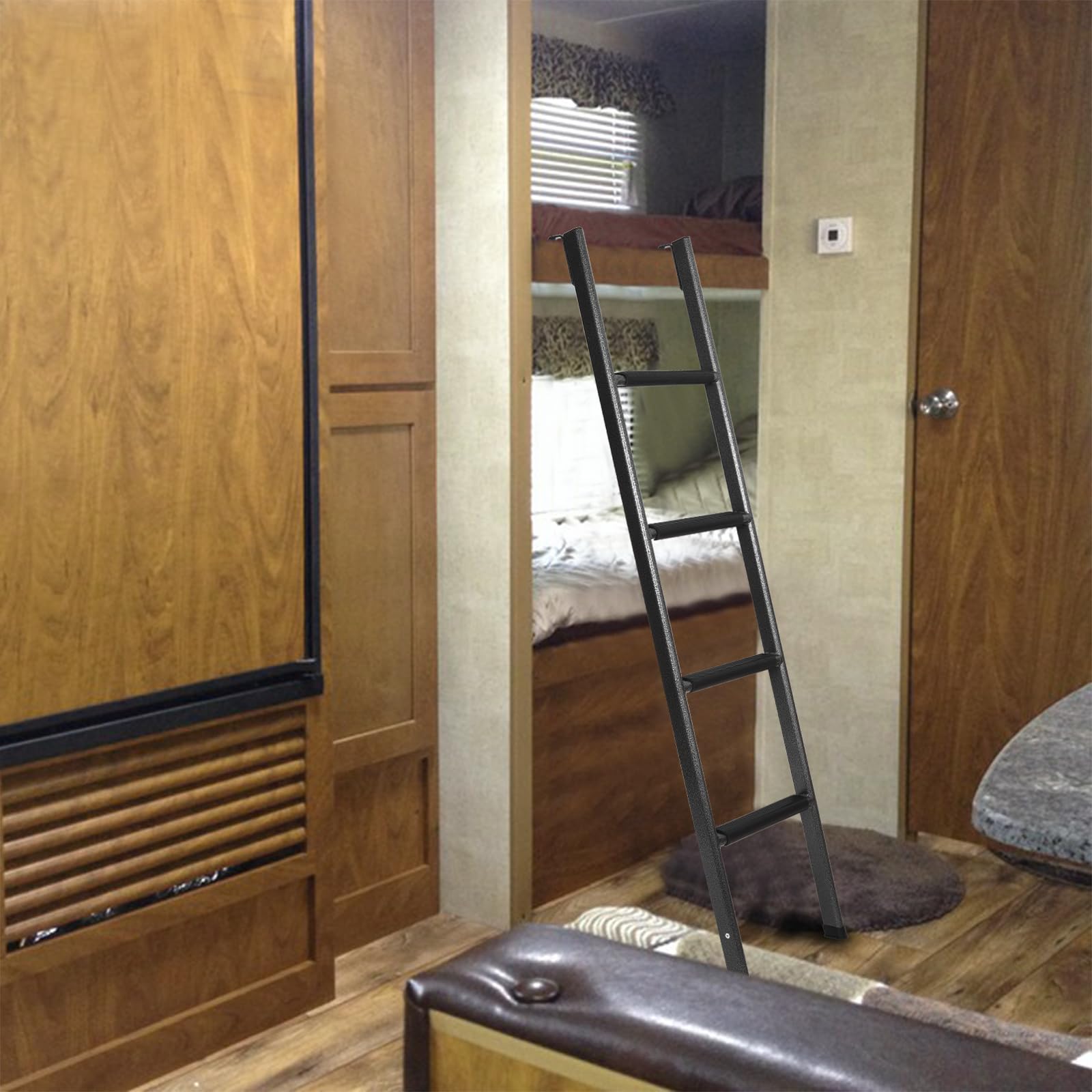 OUTPRIZE adjustable-fit legs allow trimming to suit shorter bunks.