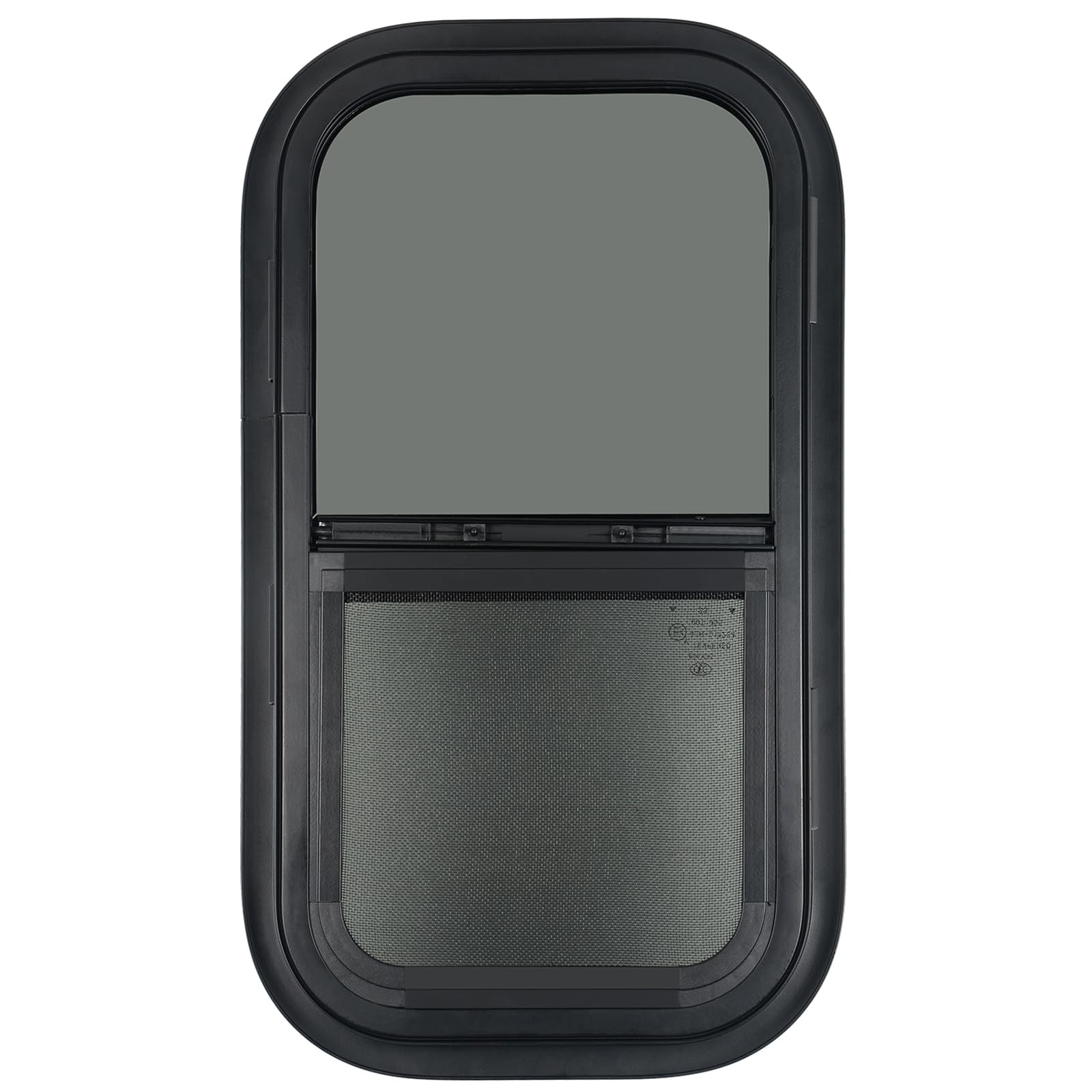OUTPRIZE vertical RV window with tinted glass for privacy and heat protection