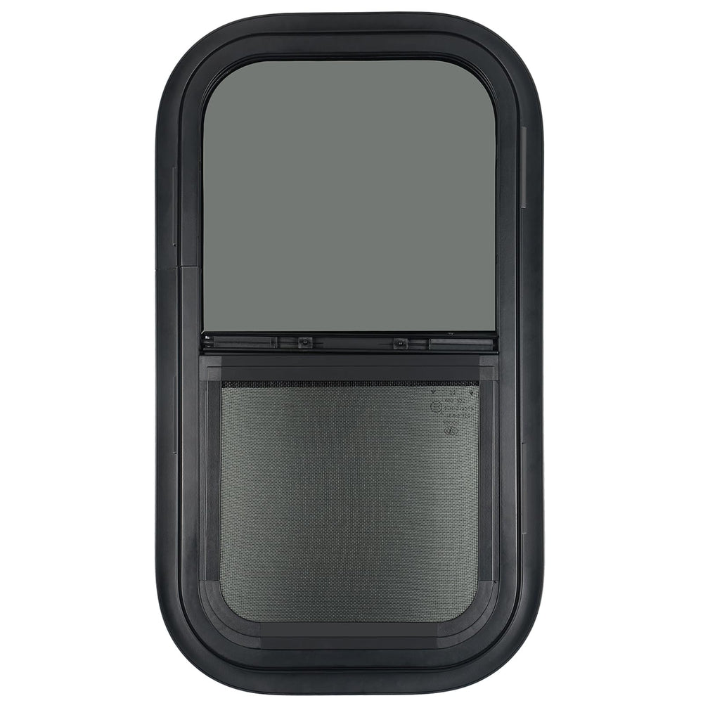OUTPRIZE vertical RV window with tinted glass for privacy and heat protection
