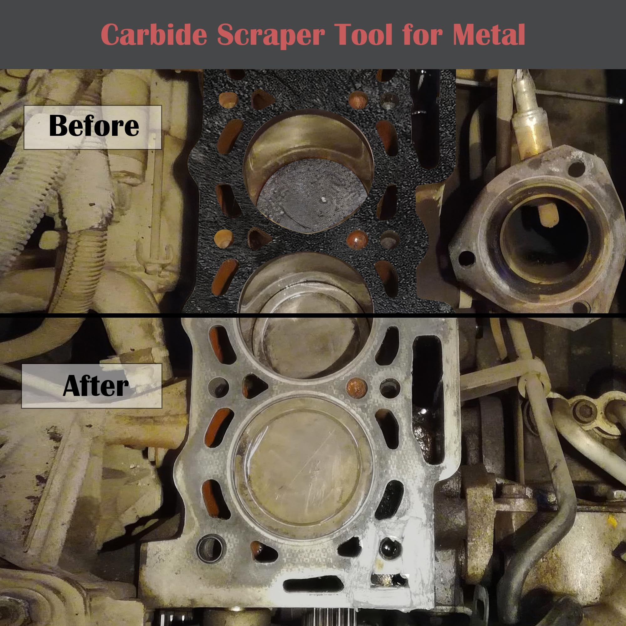 OUXIO packaging showing two carbide blades included