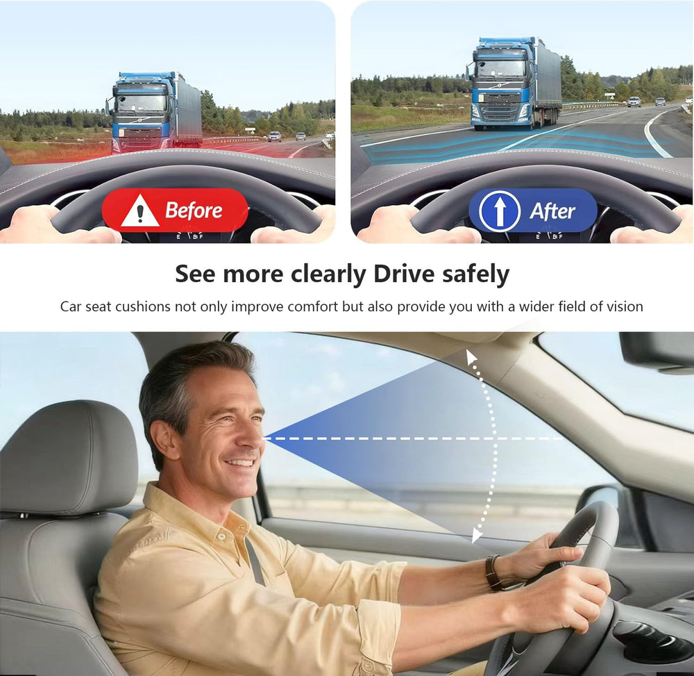 OUYFDG breathable seat cushion with improved airflow design