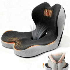 OUYFDG car seat cushion with 3.94 inch lift for long drives and comfort