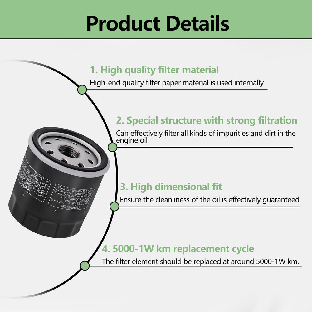 OuYi oil filter for Kawasaki FH381V delivers reliable filtration and easier maintenance