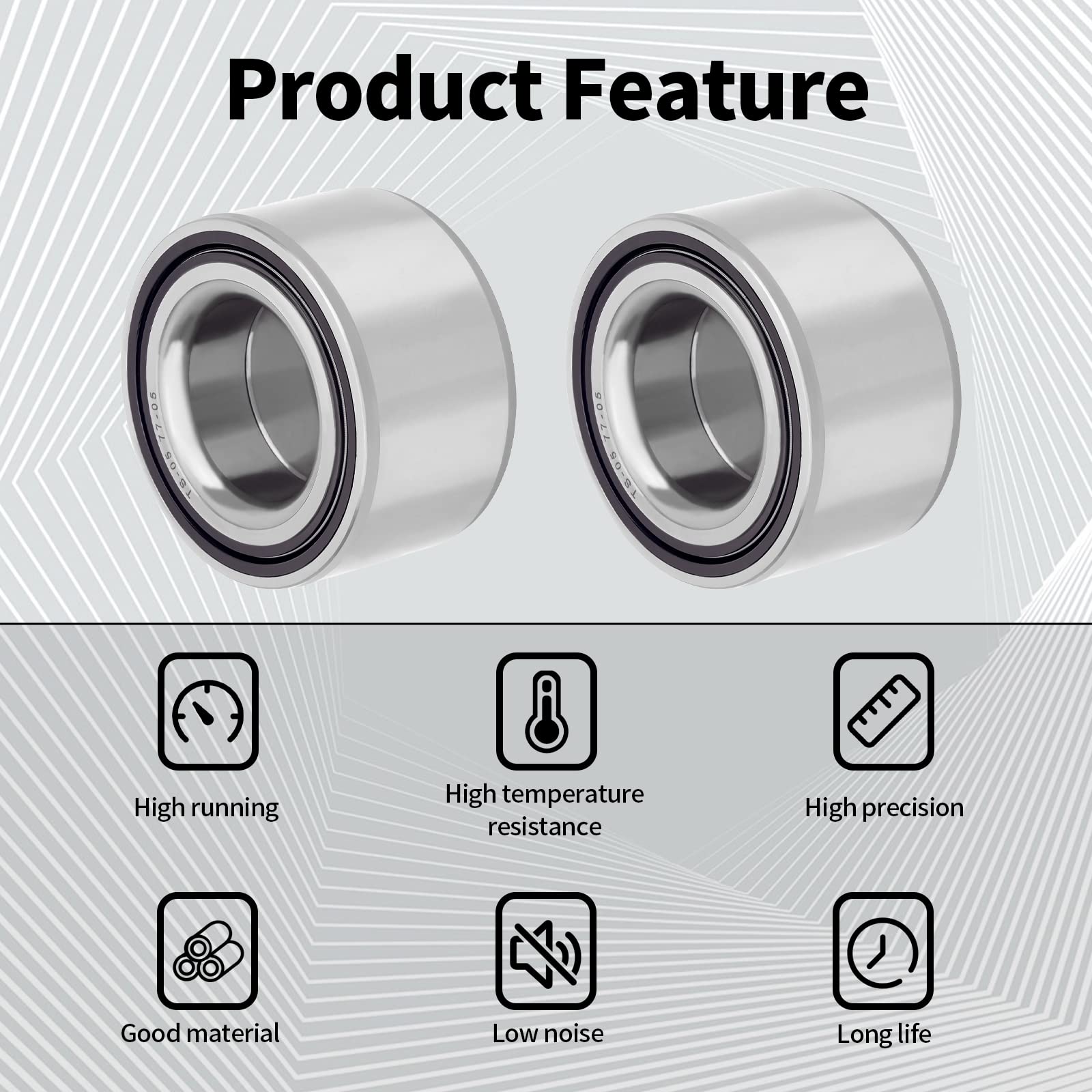 OuYi rear wheel bearing for Polaris RZR 800 supports quiet, confident rides