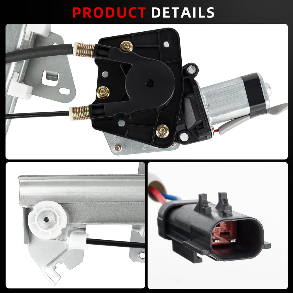 OVANOH Dodge Dakota regulator-motor assembly ensures smooth window operation.