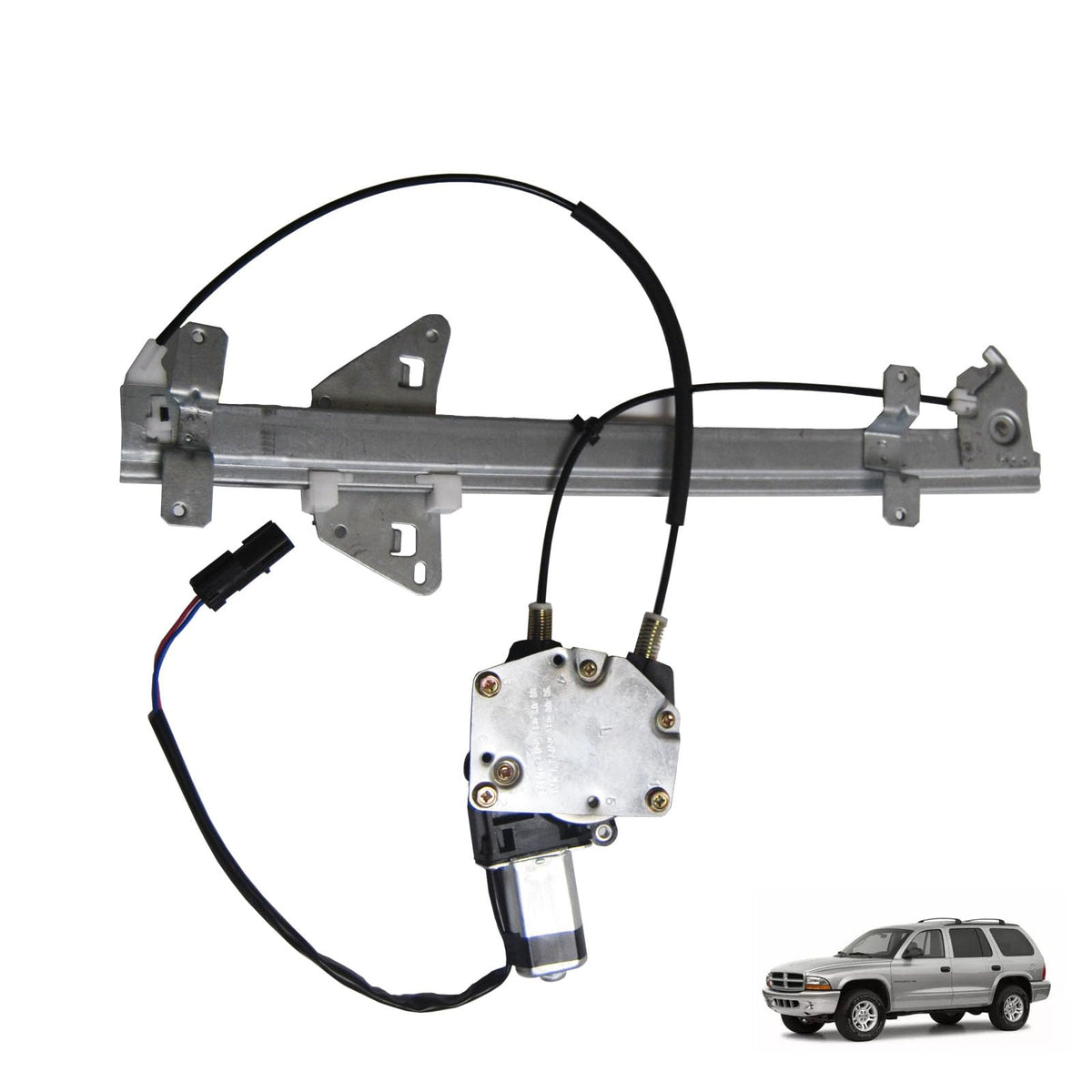 OVANOH front-left power window regulator and motor assembly for Dodge Durango improves reliability.