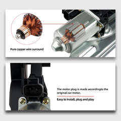 OVANOH Cadillac Escalade Ext left regulator with motor, easy installation.