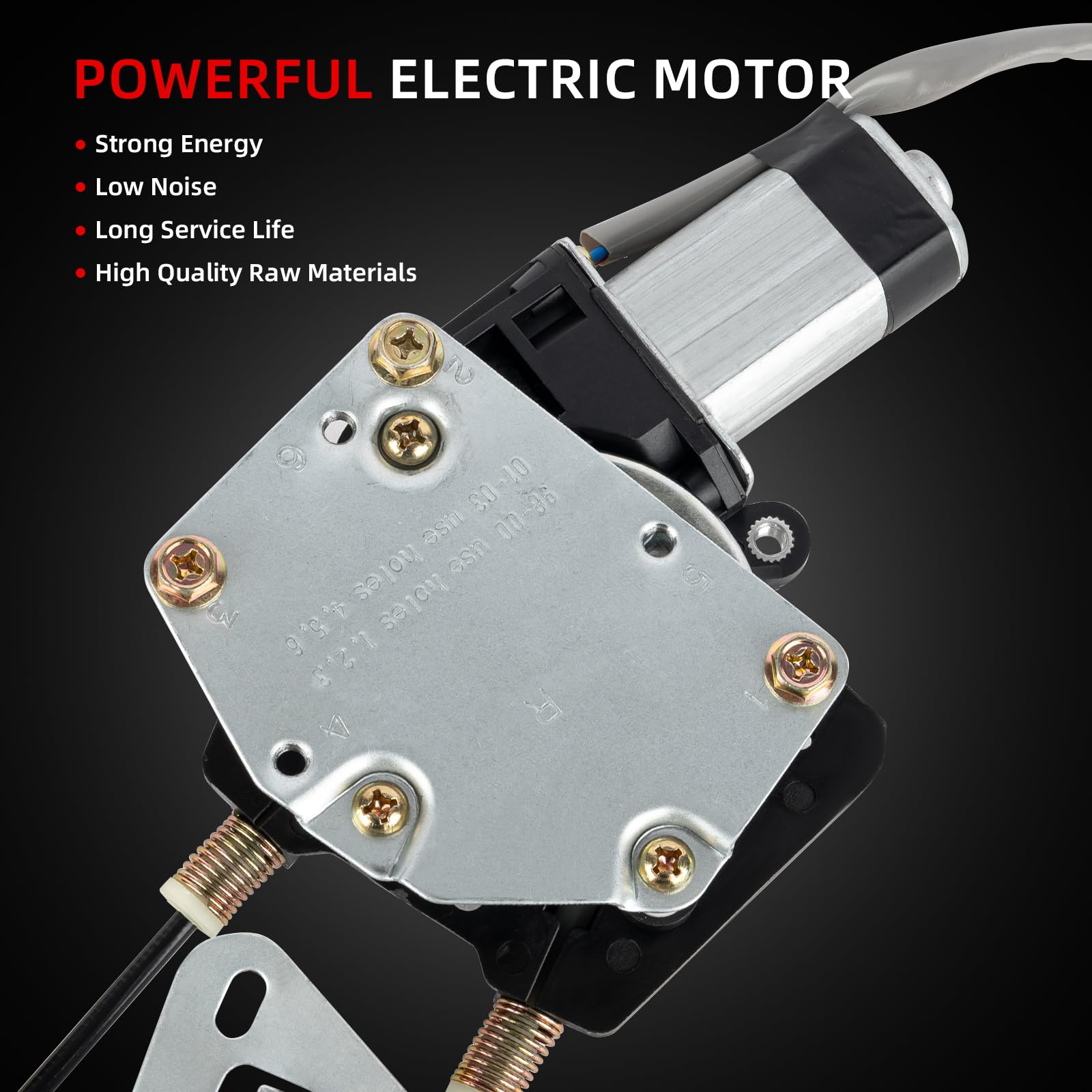 OVANOH packaging reveals window regulator assembly for easy replacement.