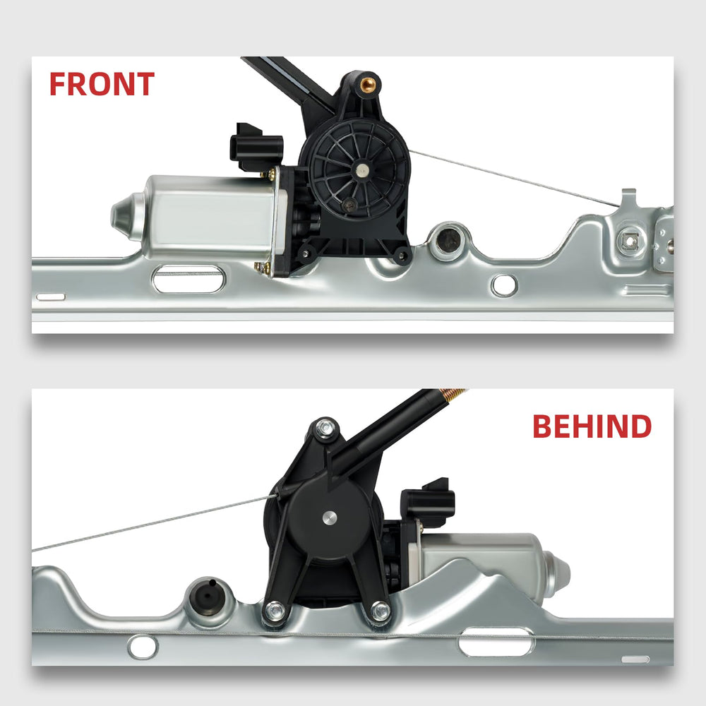 OVANOH front passenger regulator with motor for Chevy Silverado, reliable performance.