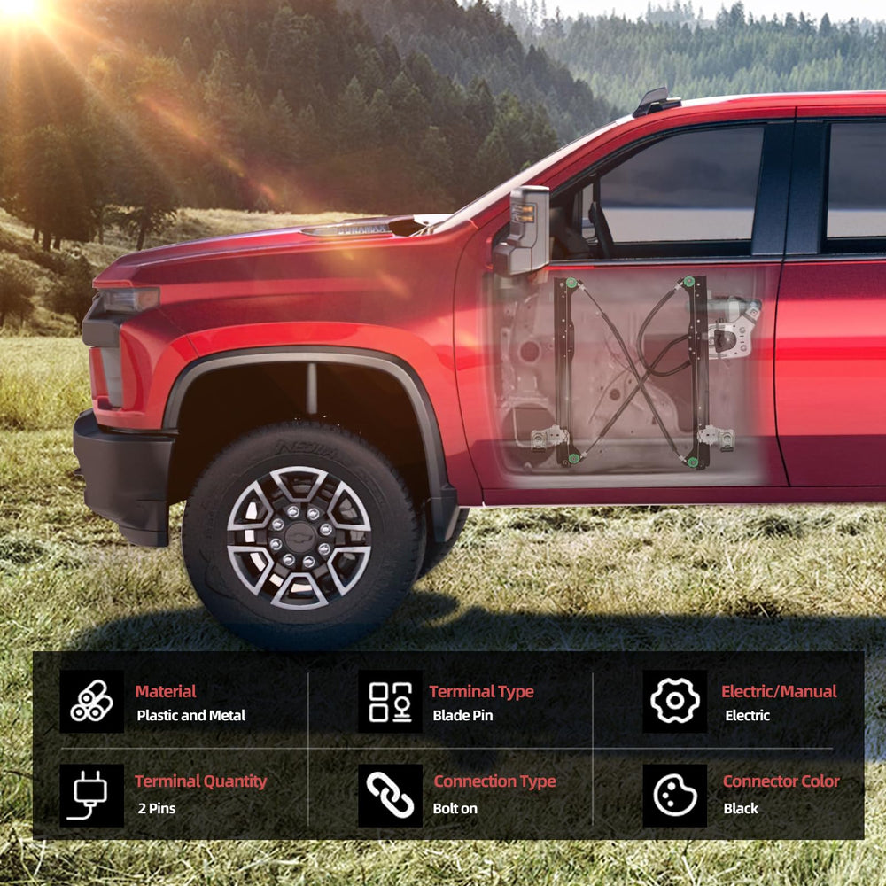 OVANOH rear driver side fitment on Silverado with compatible wiring.