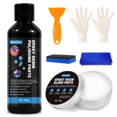 OverZyn resin polishing kit set for a showroom-ready finish