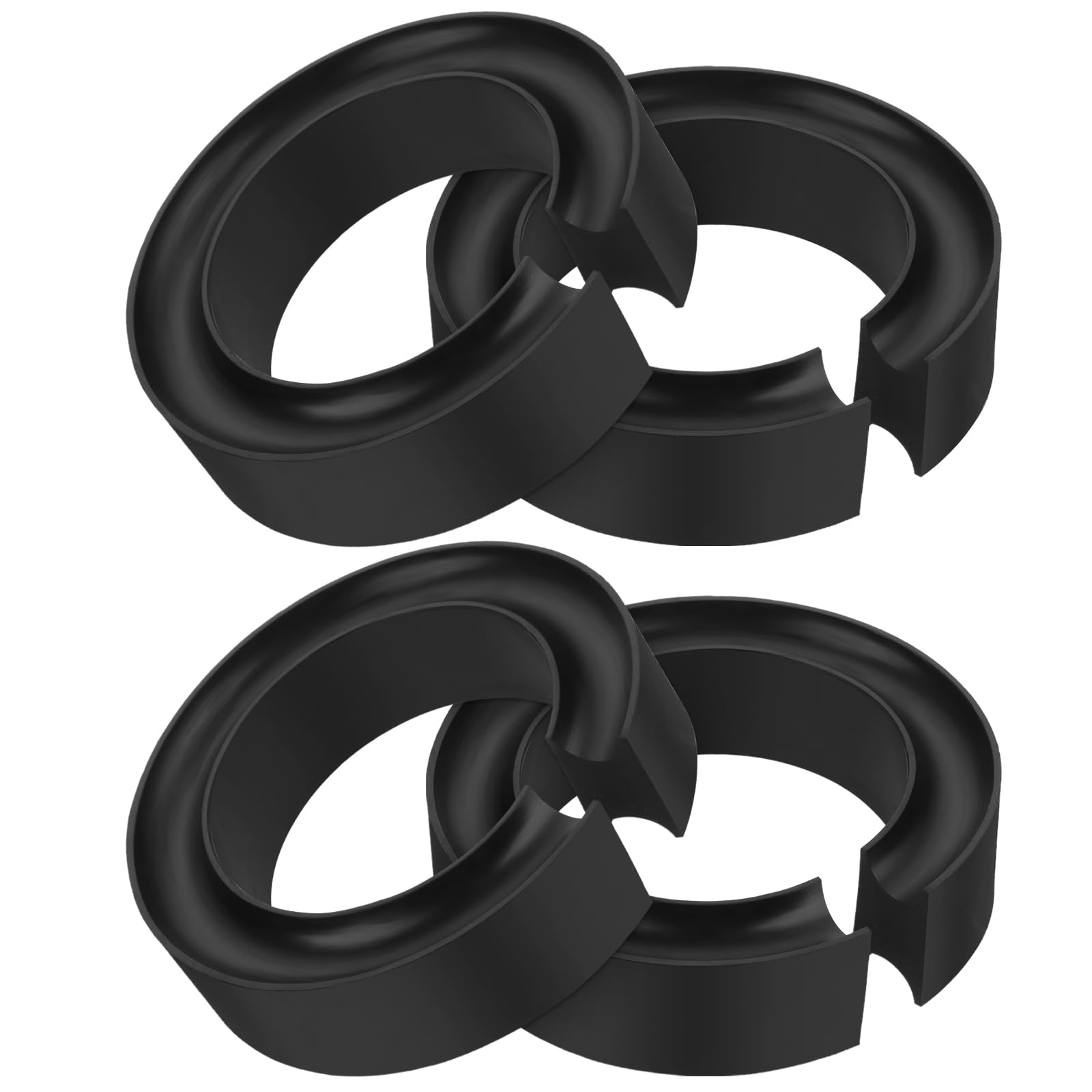 OwnMy coil spacer pack image shows four spacers for lifting and balance.