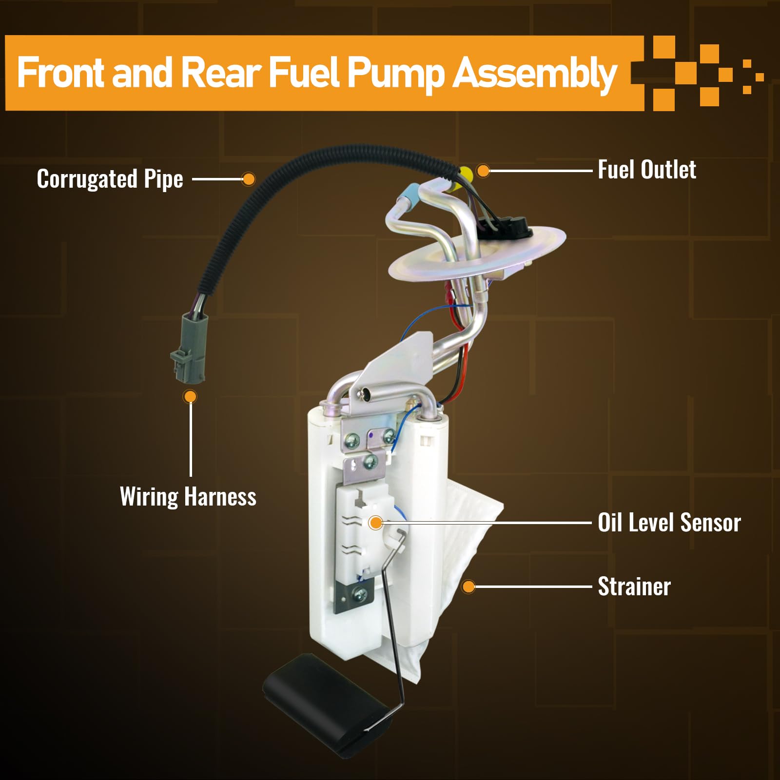 OWNWEEDA SP2005H install kit included for quick, complete replacement