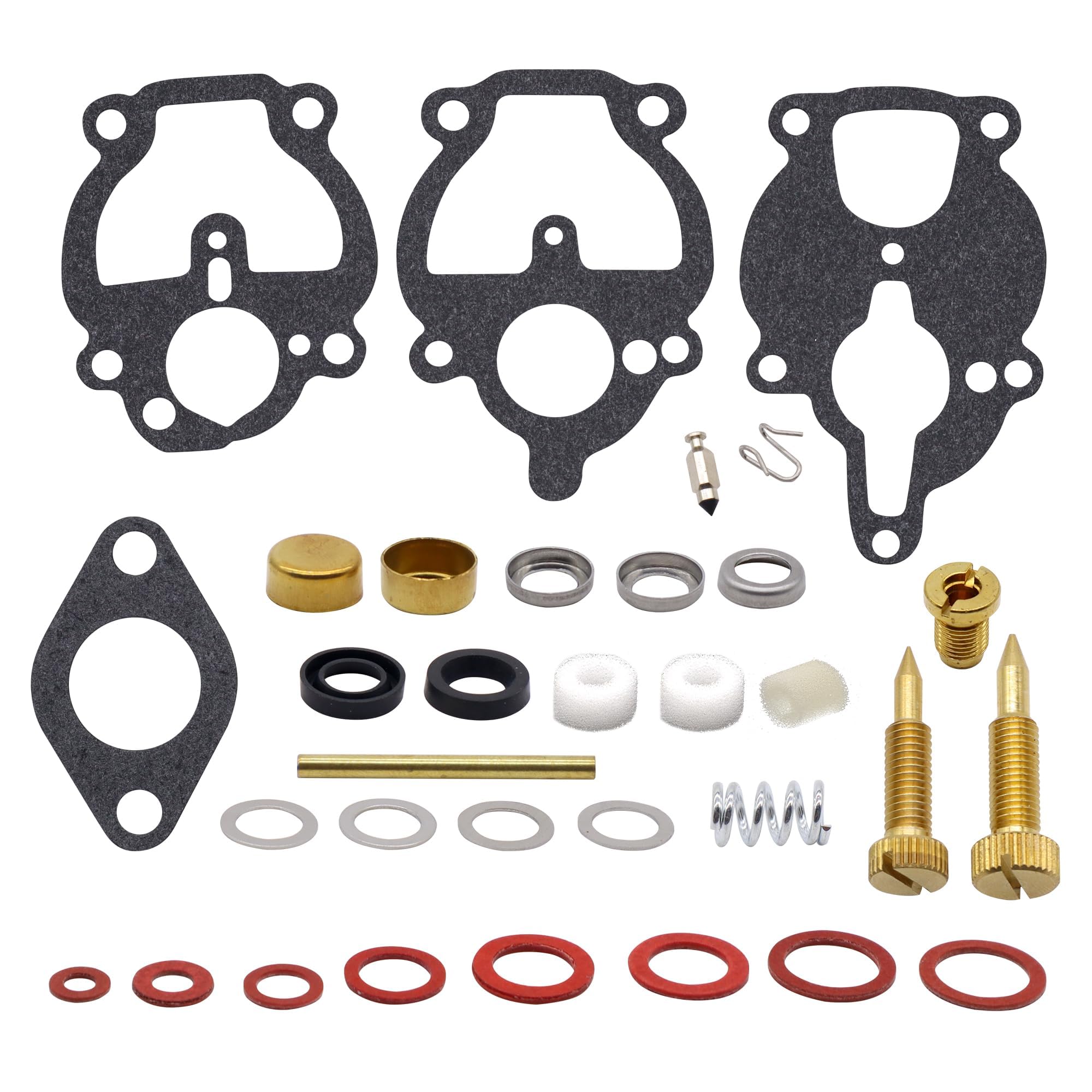 OXCANO carburetor rebuild kit box ready for storage and quick access.